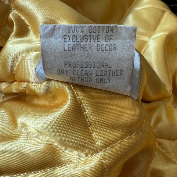 Green Bay Packers Bomber Jacket with leather sleeves, shoulders, trim. - Picture 10 of 10